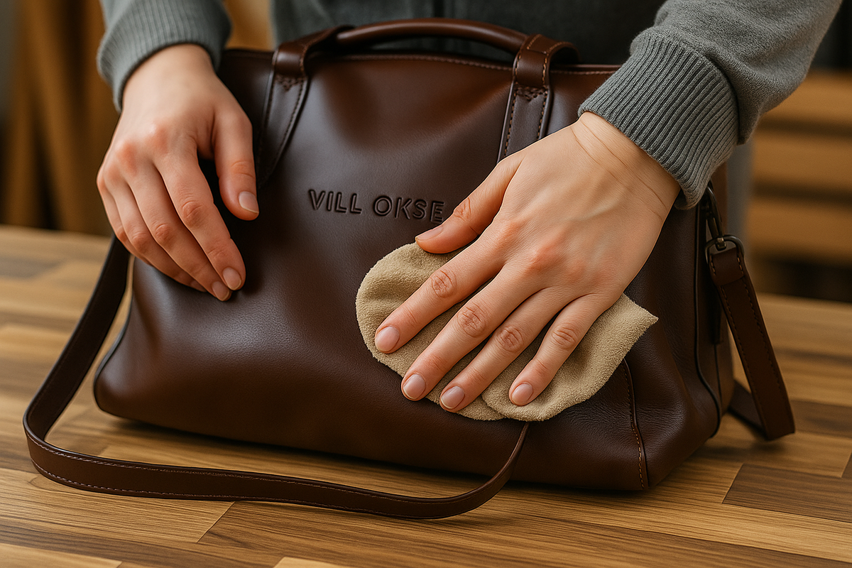 How to Clean Your Handmade Luxury Leather Bag Without Damaging It (Expert Guide) - VILL OKSE