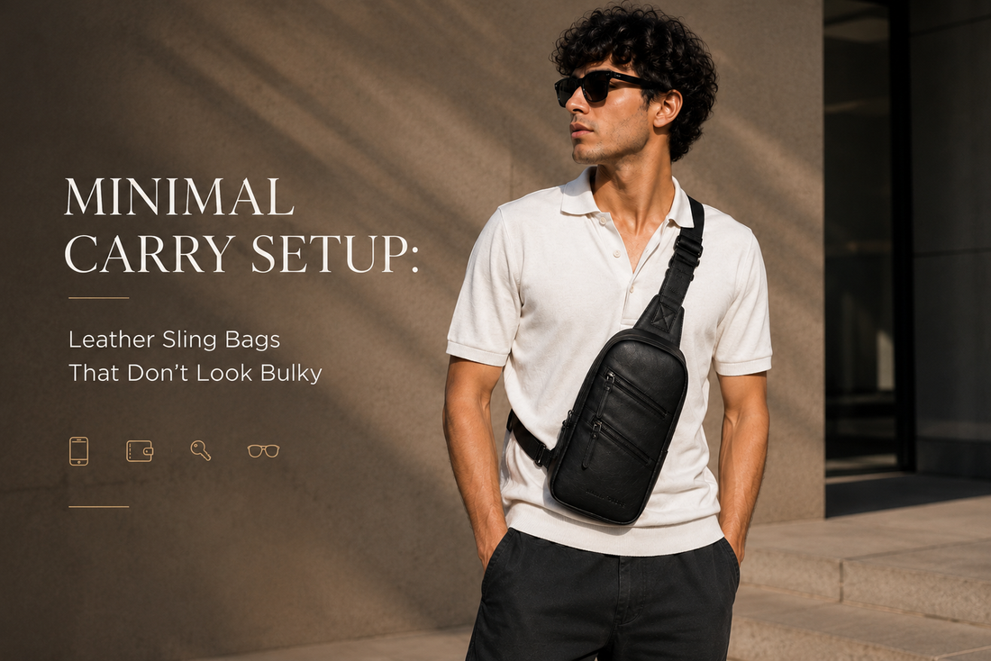 Minimal Carry Setup: Leather Sling Bags That Don’t Look Bulky