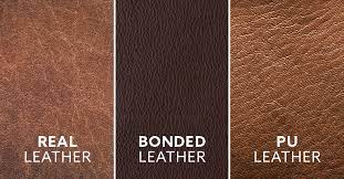 Real Leather vs Faux Leather (PU / Artificial Leather) vs Bonded Leather