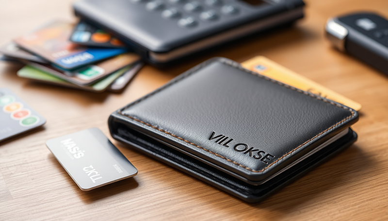 premium leather wallets for men by VILL OKSE