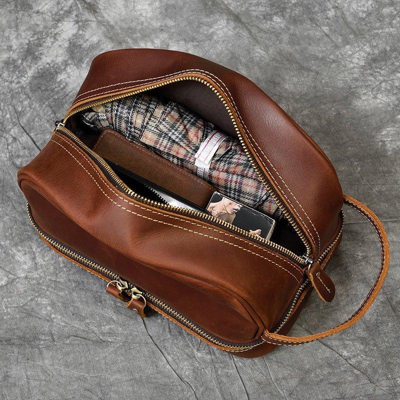 Leather Toiletry Bags – Travel & Everyday Organization - VILL OKSE