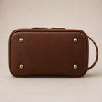 Atlas Leather Dopp Kit (Cognac VT Leather)