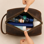 Atlas Leather Dopp Kit (Crazy Horse Leather)