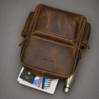 Barclay Leather Backpack (Oak Brown Hunter)