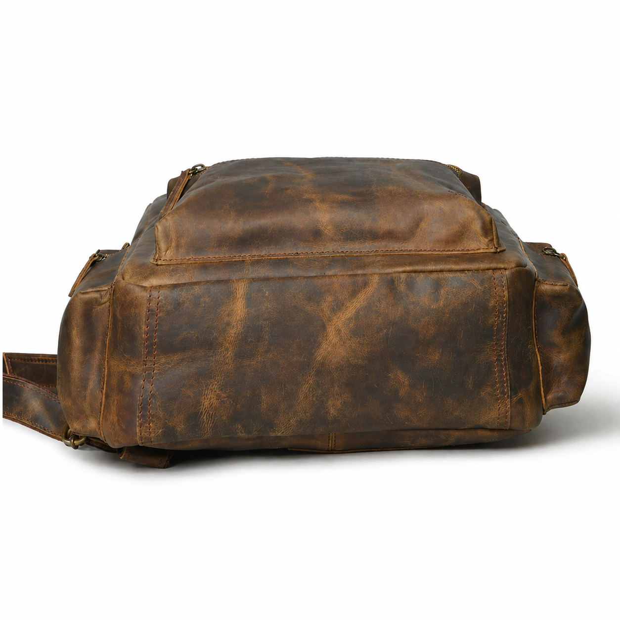 Barclay Leather Backpack (Oak Brown Hunter)
