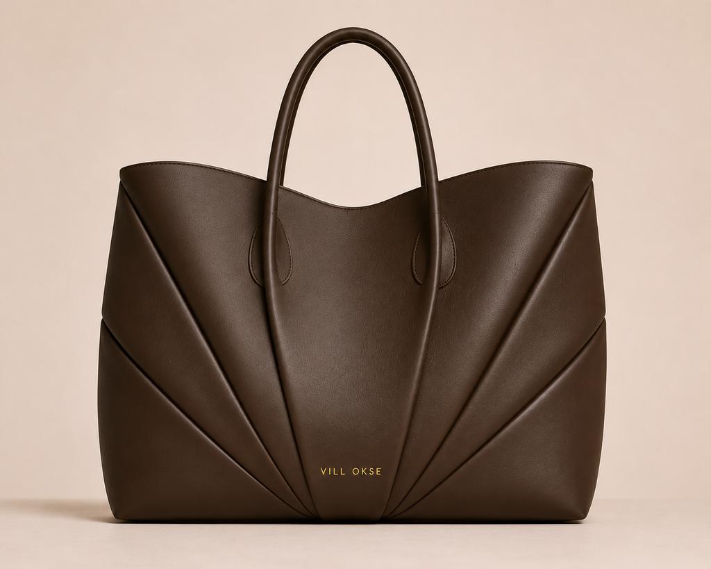 The Lunae Leather Handbag for Ladies ( Executive Coffee )