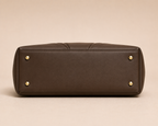 The Lunae Leather Handbag for Ladies ( Executive Coffee )