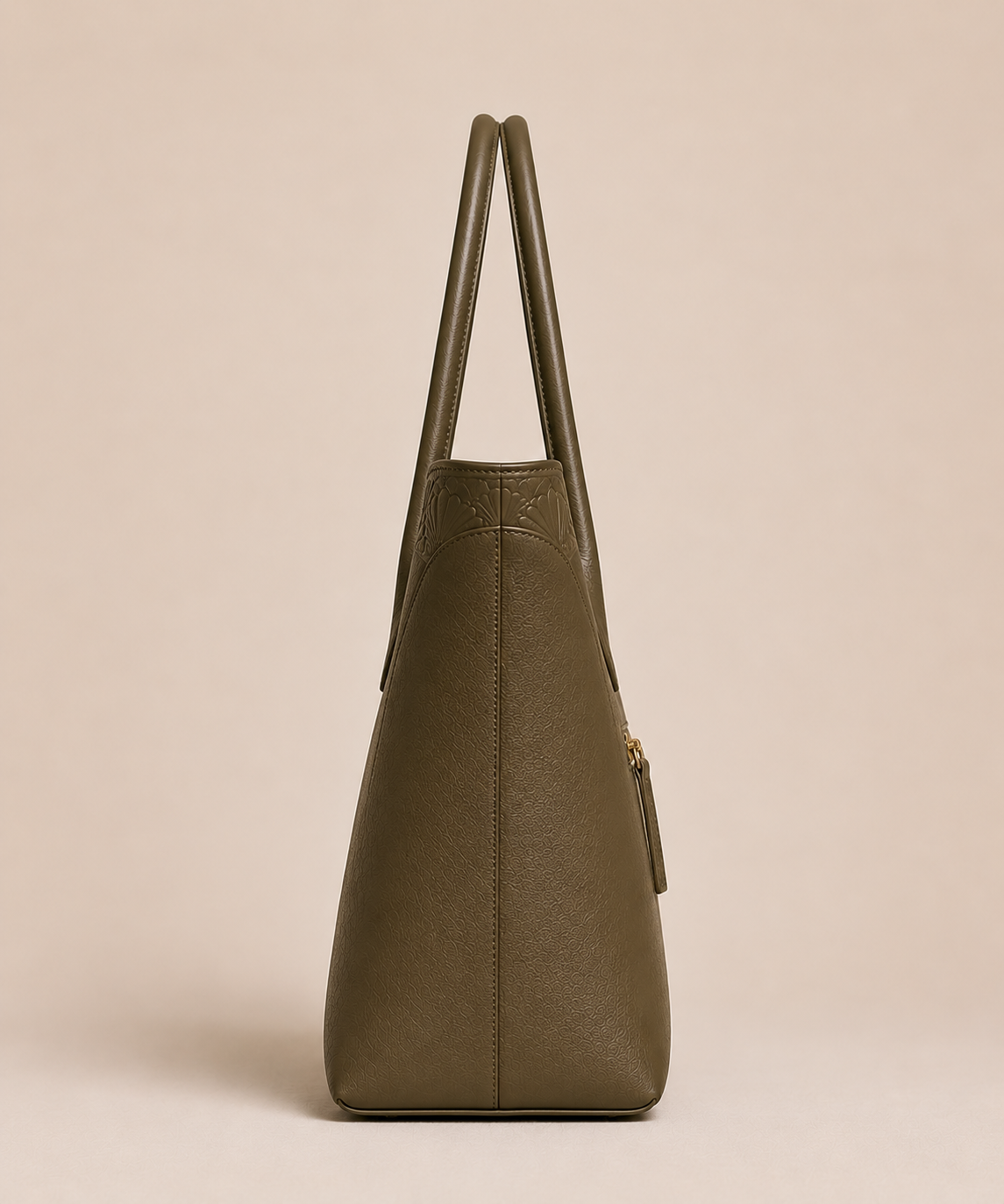 The Lari Leather Handbag for Women ( Ottoman Green )