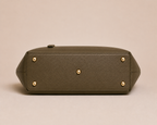 The Lari Leather Handbag for Women ( Ottoman Green )