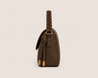 The Irha Leather Sling Bag for Women ( Coffee Brown )