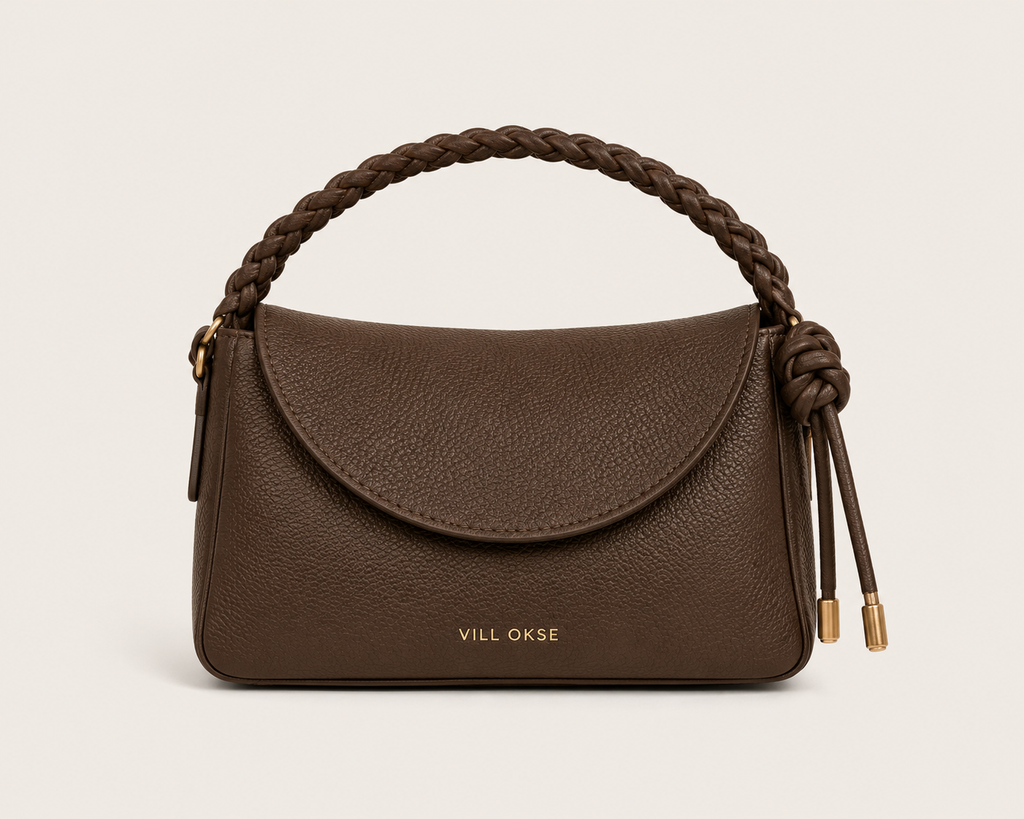 The Irha Leather Sling Bag for Women ( Coffee Brown )
