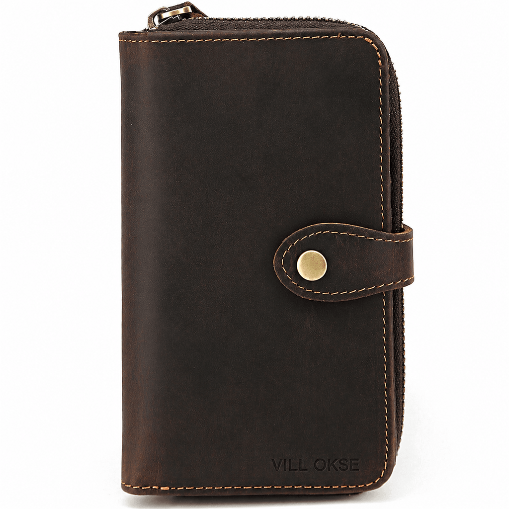 The Jill Leather ladies wallet ( Brown Waxy Hunter)