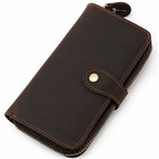The Jill Leather ladies wallet ( Brown Waxy Hunter)
