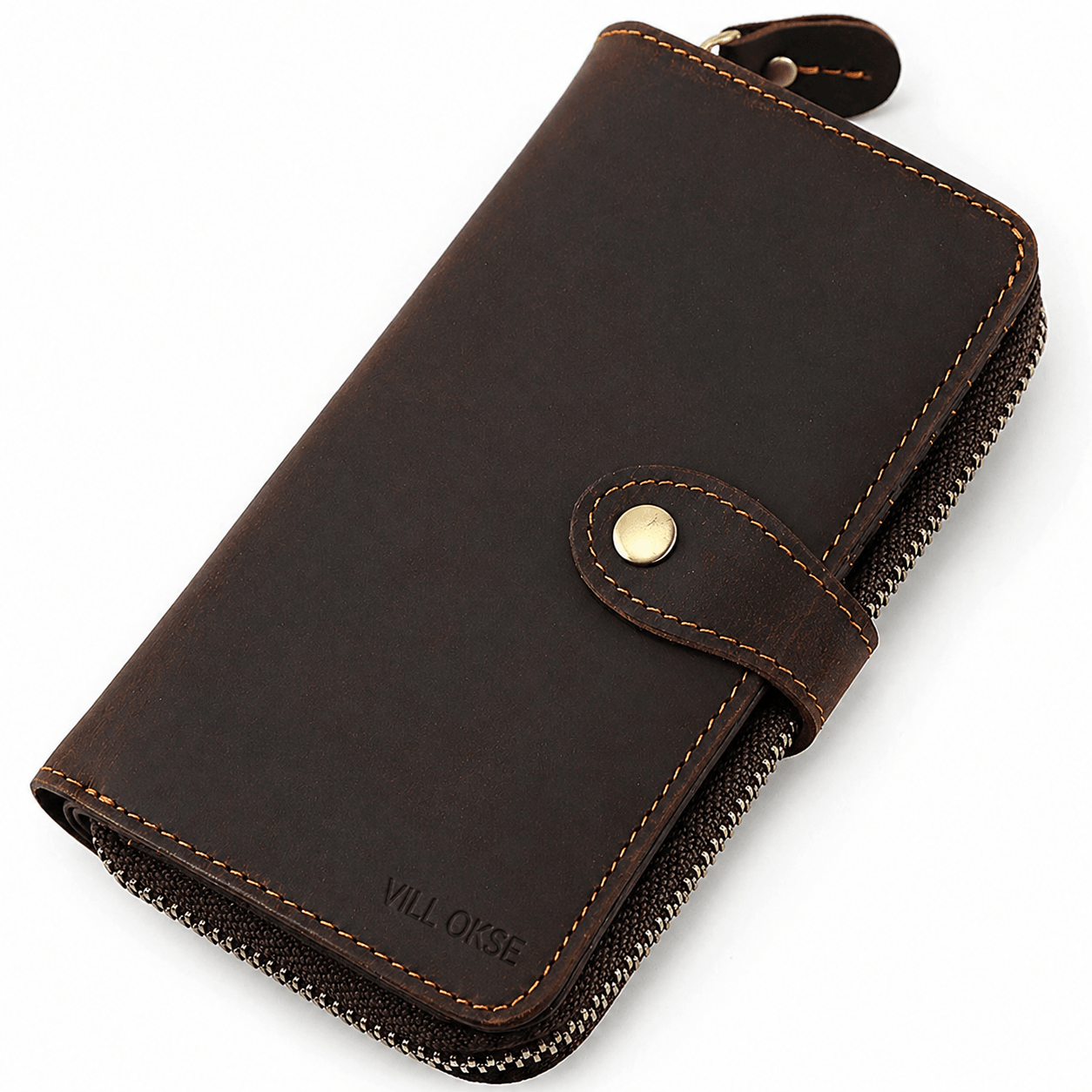 The Jill Leather ladies wallet ( Brown Waxy Hunter)