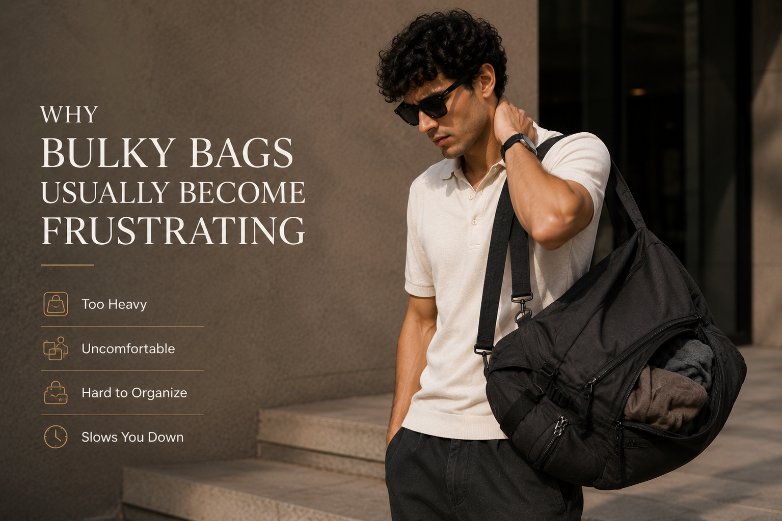 Why Bulky Bags Usually Become Frustrating