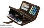 The Jill Leather ladies wallet ( Brown Waxy Hunter)