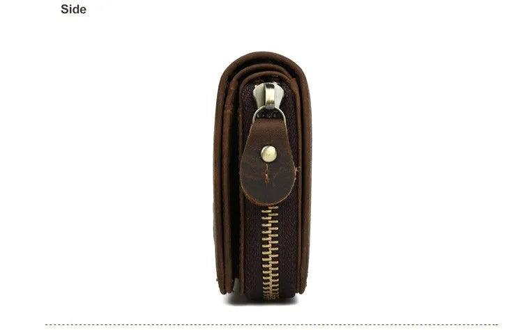 The Jill Leather ladies wallet ( Brown Waxy Hunter)