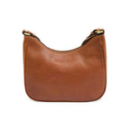The Jill Leather Shoulder Bag (Cognac Nappa)