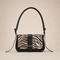 Jenny Leather Handbag (Zebra Hairon)