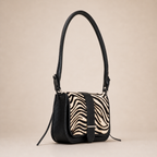 Jenny Leather Handbag (Zebra Hairon)