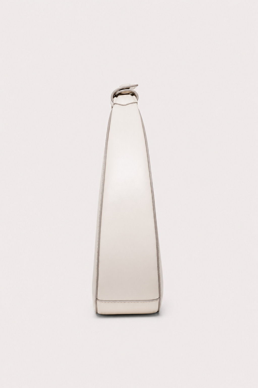 JUDY LEATHER MINI MOON BAG ( OFF CREAM WHITE PDM )