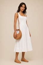 JUDY LEATHER MINI MOON BAG ( CURRY YELLOW PDM )