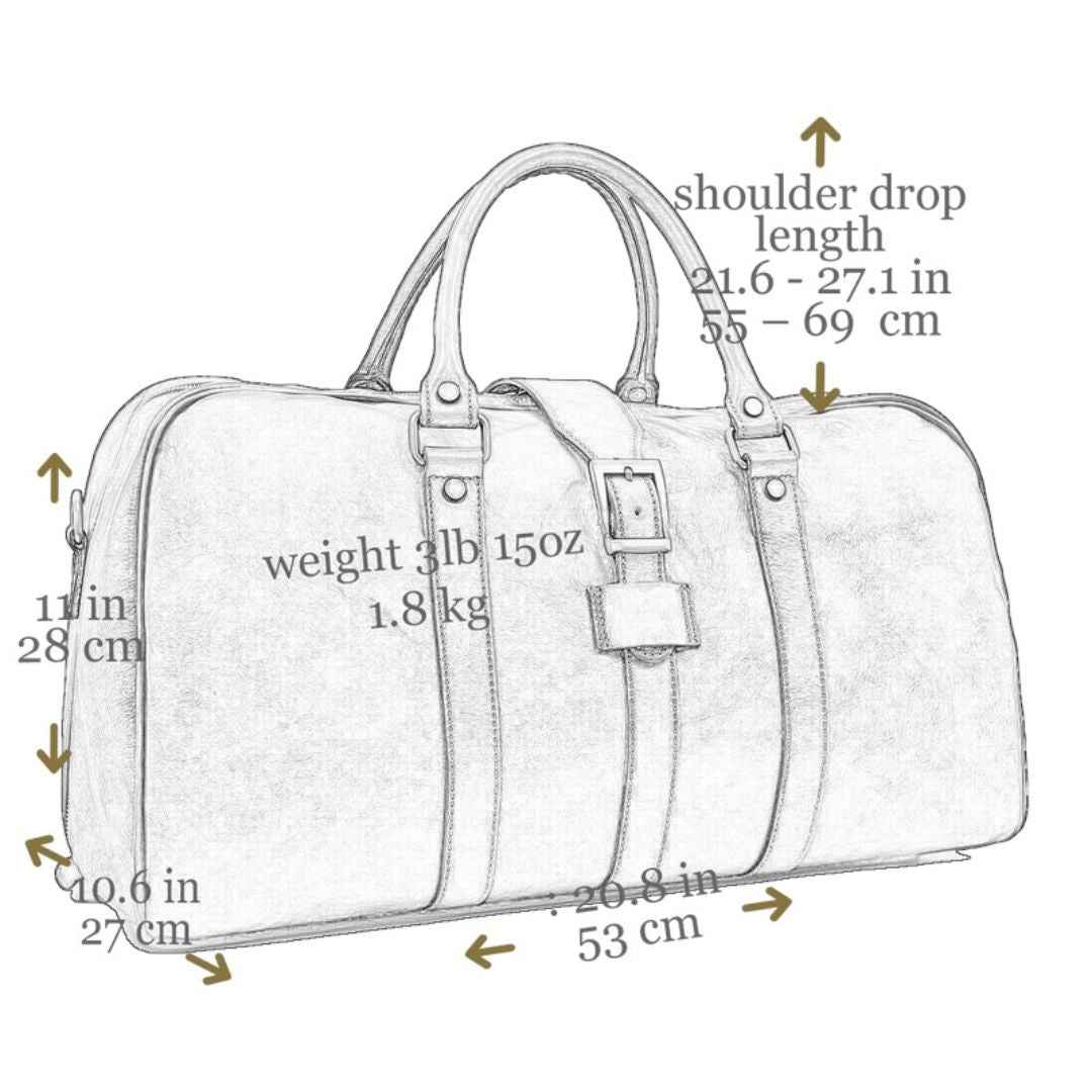 Matte-Leather-Duffle-Bag-5224401-Sketch - VILL OKSE