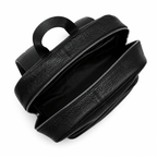 Noir Leather Backpack (Black Nappa)