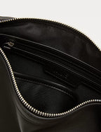 The Medusa Leather Sling Bag (Black Nappa)