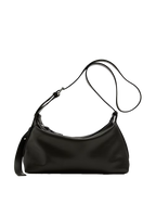 The Medusa Leather Sling Bag (Black Nappa)