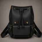 Neil Leather Backpack ( Black Nappa )