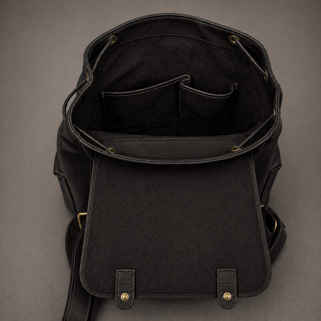 Neil Leather Backpack ( Black Nappa )