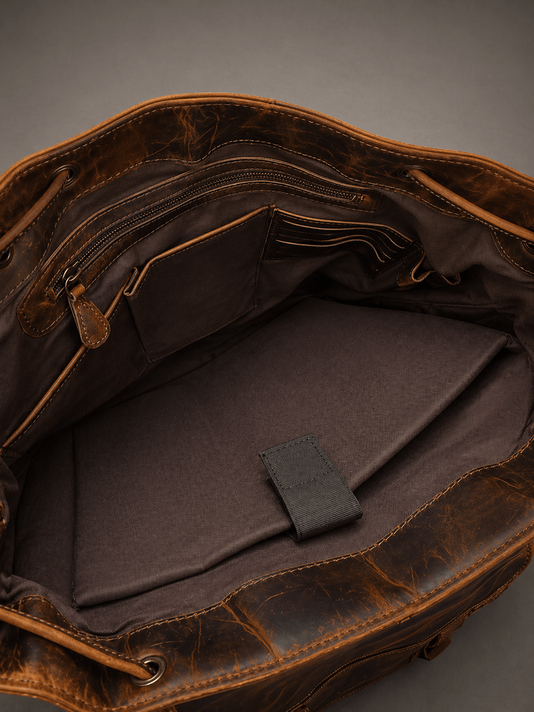 Neil Leather Backpack (Oak Brown Hunter)