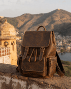 Neil Leather Backpack (Oak Brown Hunter)