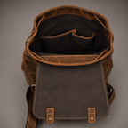 Neil Leather Backpack (Oak Brown Hunter)