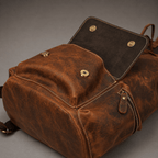 Neil Leather Backpack (Oak Brown Hunter)