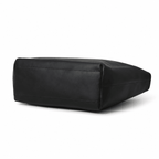 Work Leather Tote Bag (Black Nappa)