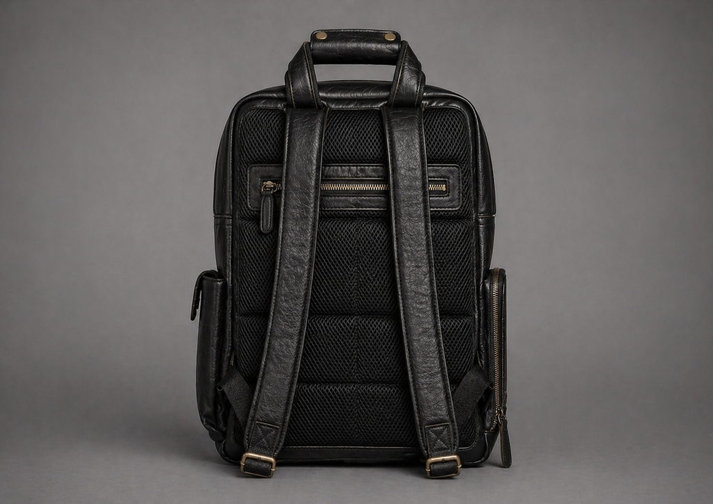 RUDY LEATHER BACKPACK ( BLACK NAPPA )