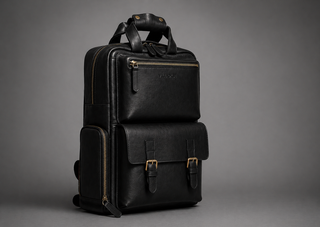 RUDY LEATHER BACKPACK ( BLACK NAPPA )