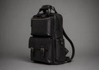 RUDY LEATHER BACKPACK ( BLACK NAPPA )