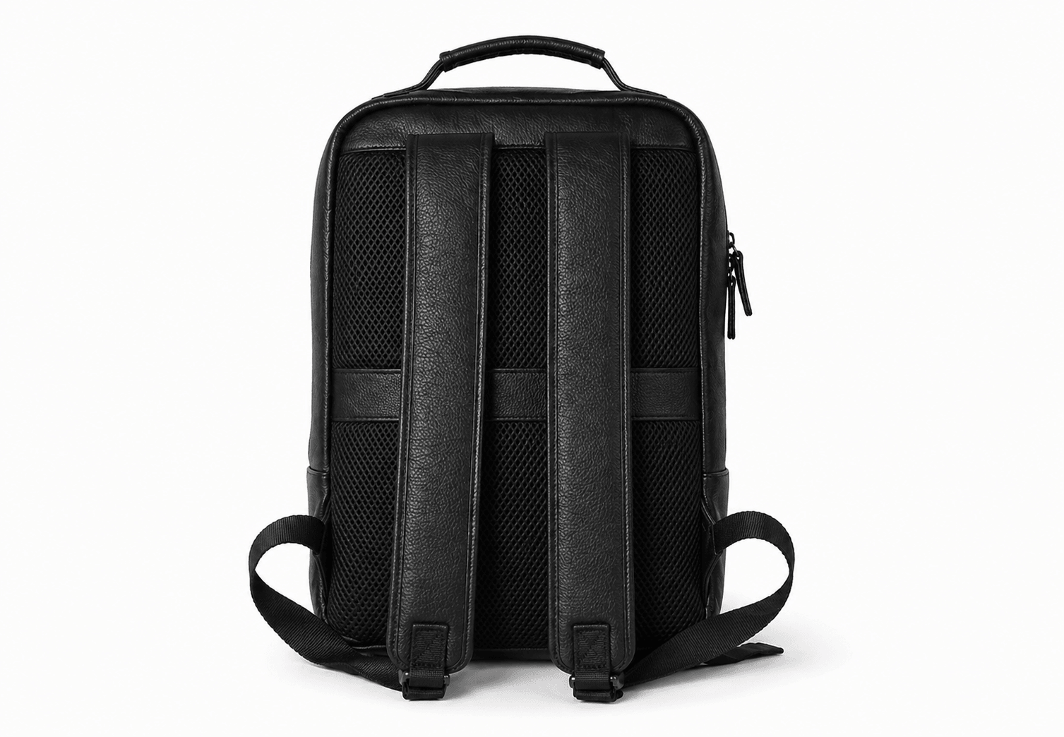 The Atlas Leather Backpack by VILL OKSE Frontside