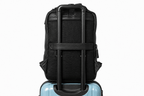 The Atlas Leather Backpack by VILL OKSE from backside full