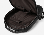 The Atlas Leather Backpack by VILL OKSE open full view
