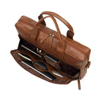 brand-cognac-nappa-leather-laptop-bag-open-main-compartment - VILL OKSE