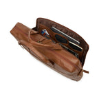 brand-cognac-nappa-leather-laptop-bag-organizer-pockets-view - VILL OKSE