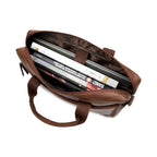 brand-cognac-nappa-leather-laptop-bag-top-view-filled-with-laptop - VILL OKSE