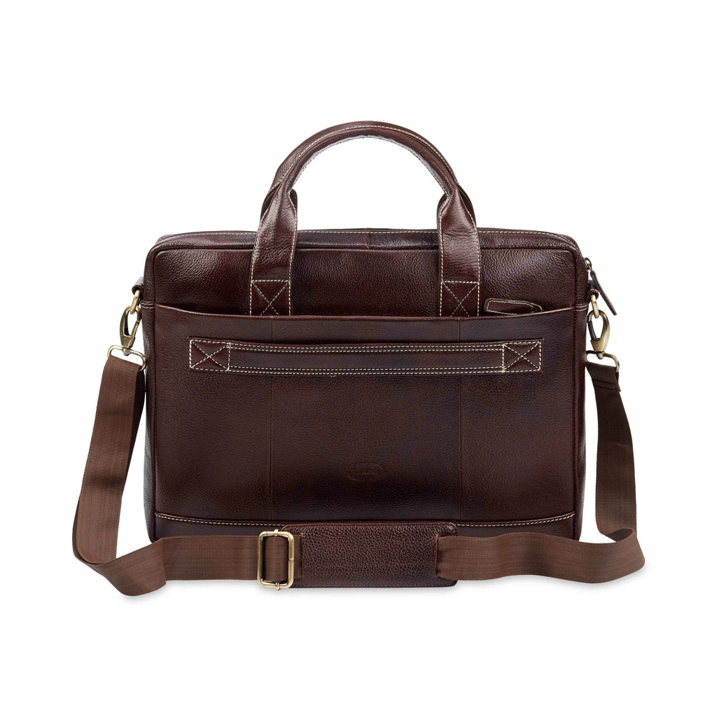 leather-laptop-bag-brown-back-view-with-handles - VILL OKSE
