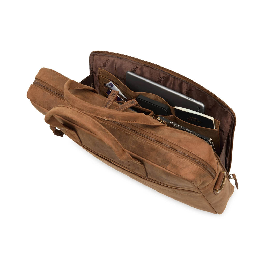 leather-laptop-bag-interior-organizer-compartments - VILL OKSE