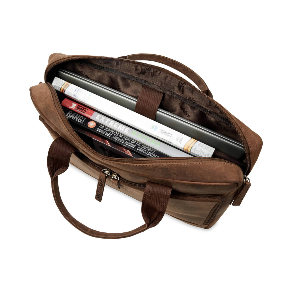 leather-laptop-bag-top-open-view-with-books-laptop - VILL OKSE
