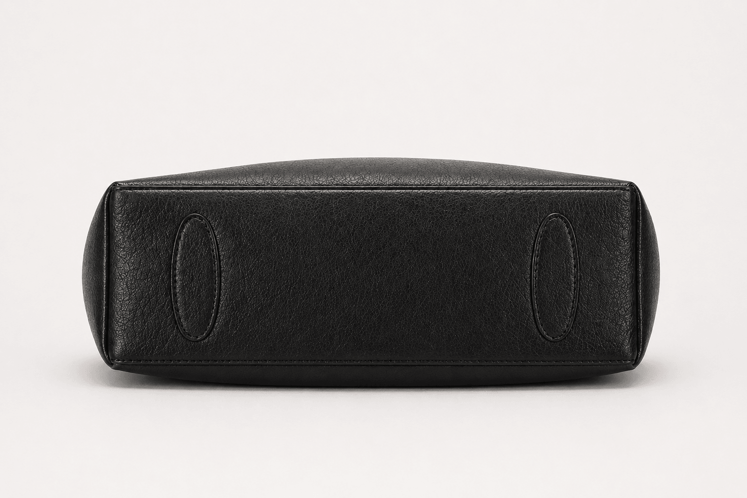Noir Leather Tote Bag (Black Nappa)